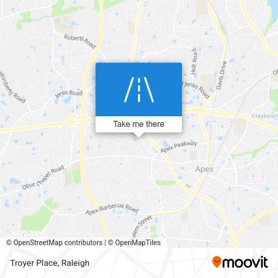 Mapa de Troyer Place