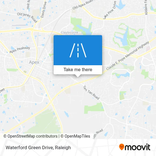 Waterford Green Drive map