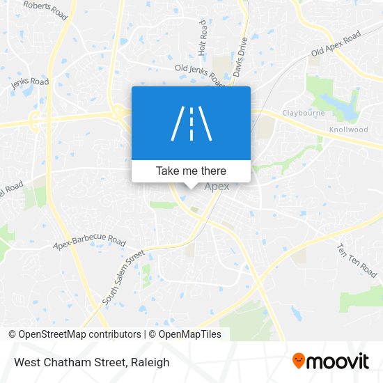 Mapa de West Chatham Street