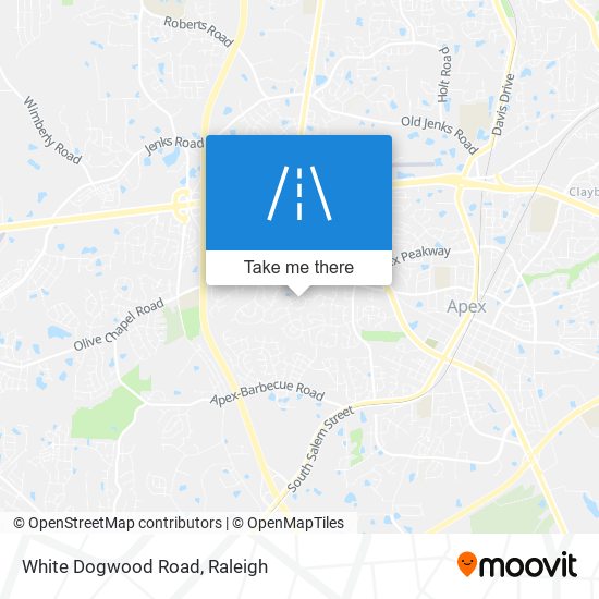 Mapa de White Dogwood Road