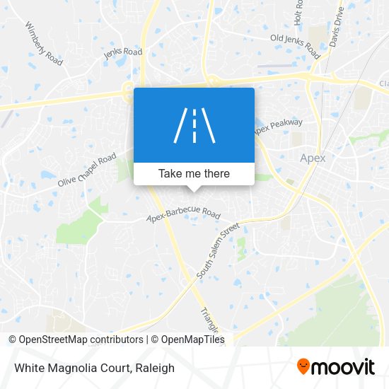 White Magnolia Court map
