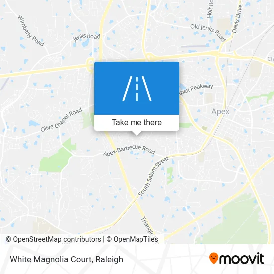 White Magnolia Court map