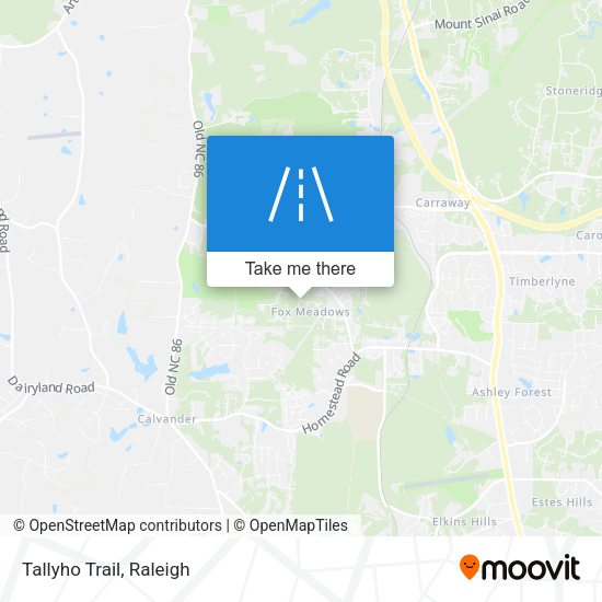 Mapa de Tallyho Trail