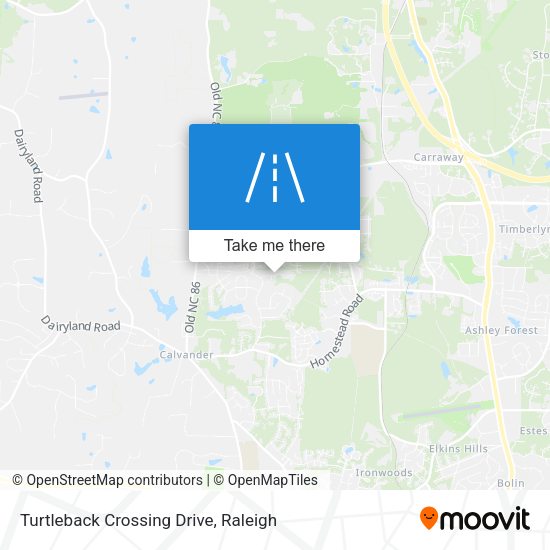 Mapa de Turtleback Crossing Drive