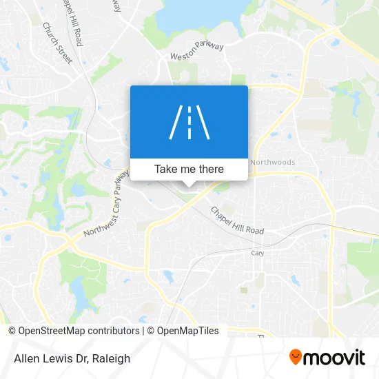 Allen Lewis Dr map