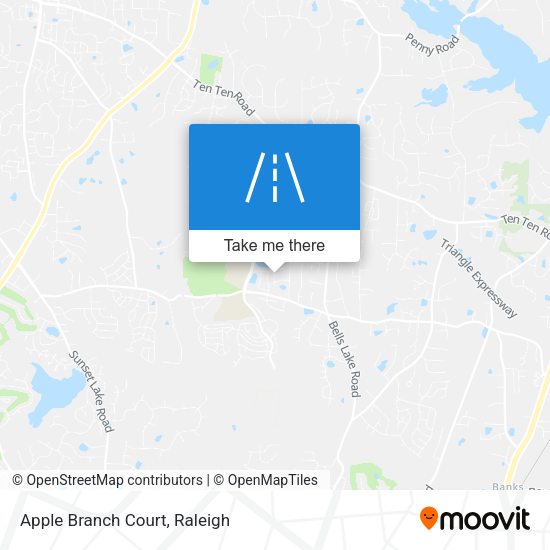 Mapa de Apple Branch Court