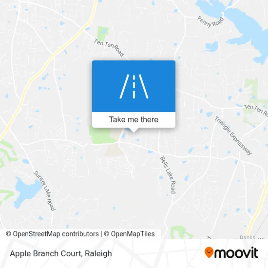 Apple Branch Court map
