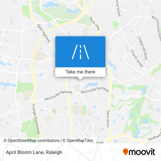 Mapa de April Bloom Lane