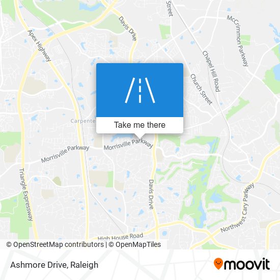 Mapa de Ashmore Drive