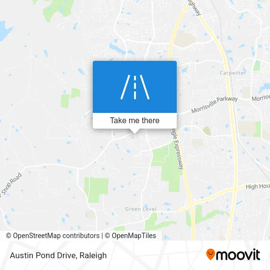 Austin Pond Drive map