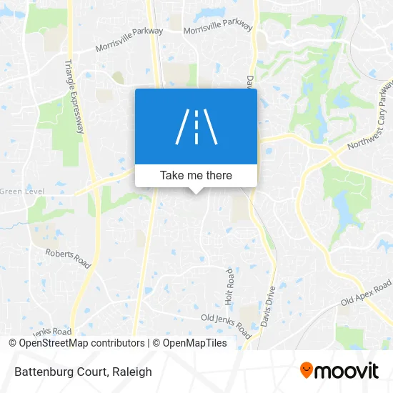 Battenburg Court map