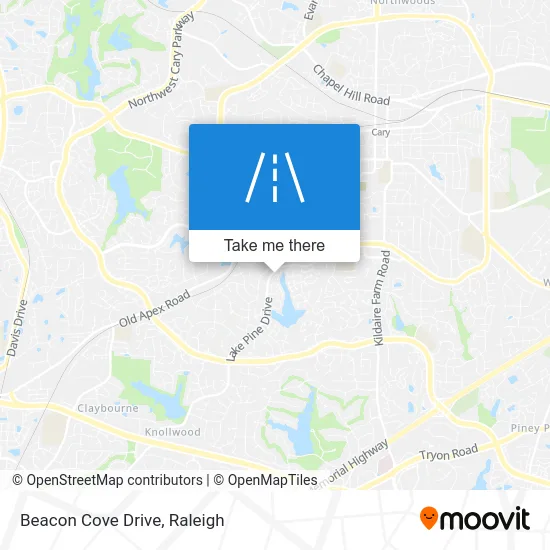 Beacon Cove Drive map