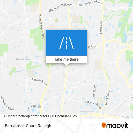 Berrybrook Court map