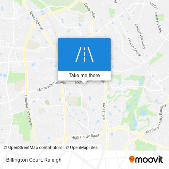 Mapa de Billington Court