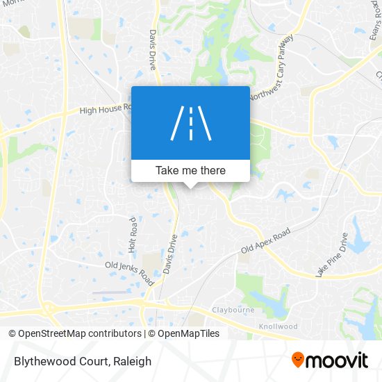 Blythewood Court map