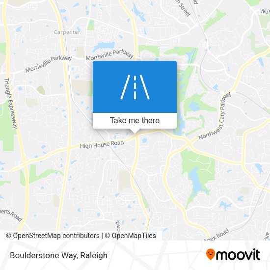 Boulderstone Way map