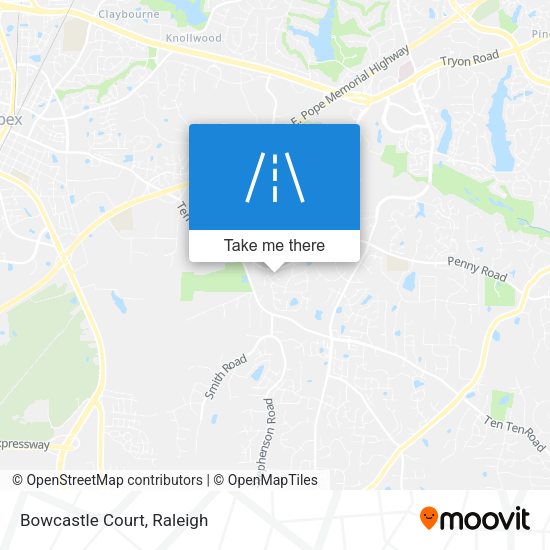 Bowcastle Court map