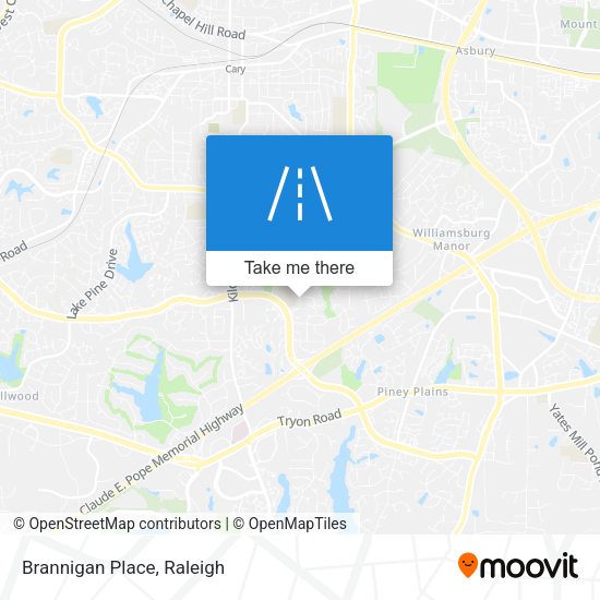 Mapa de Brannigan Place