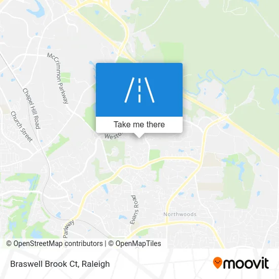 Braswell Brook Ct map