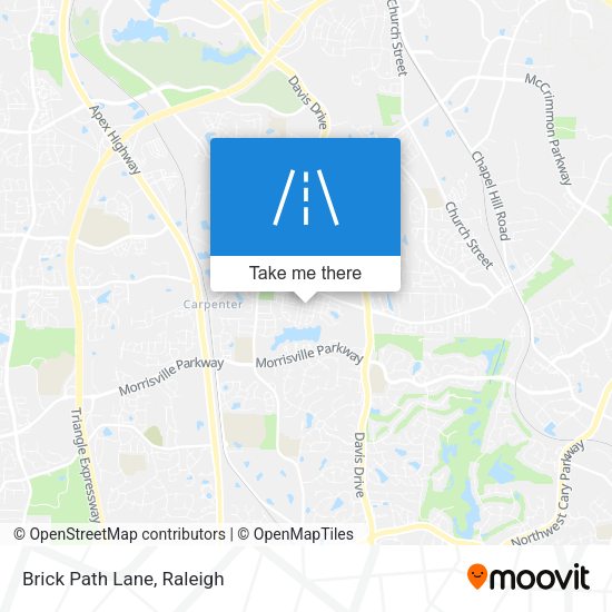 Mapa de Brick Path Lane