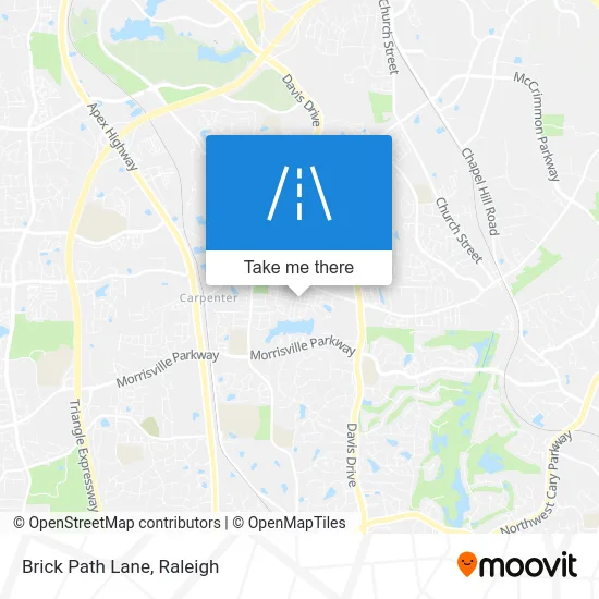 Mapa de Brick Path Lane