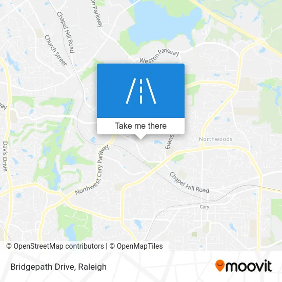 Bridgepath Drive map
