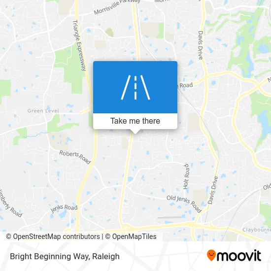 Mapa de Bright Beginning Way