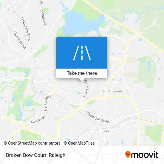 Broken Bow Court map