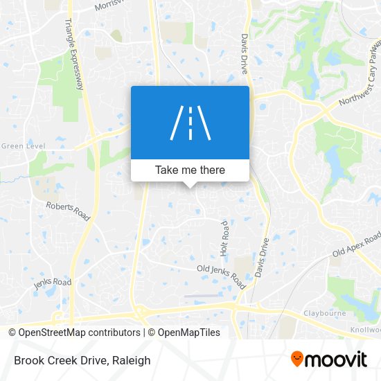 Mapa de Brook Creek Drive