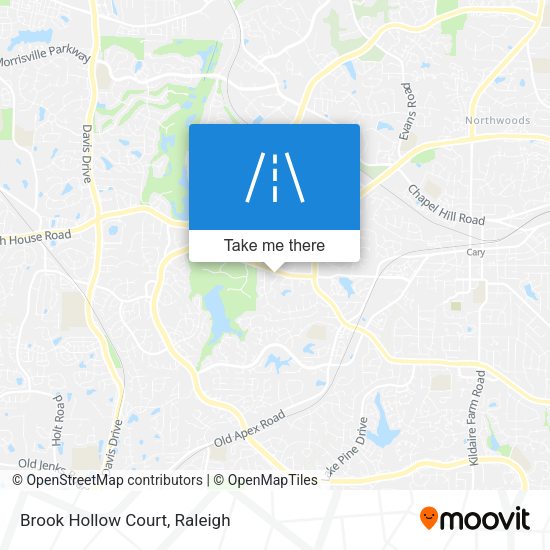 Brook Hollow Court map