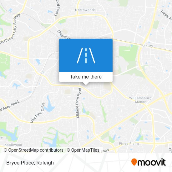 Mapa de Bryce Place