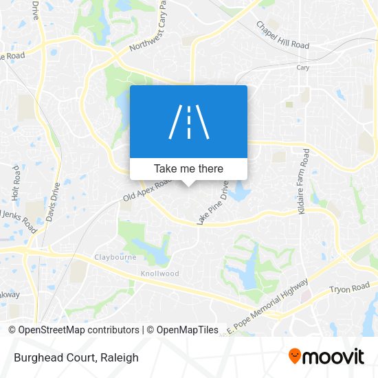 Burghead Court map