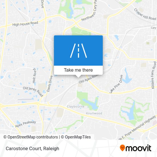 Carostone Court map