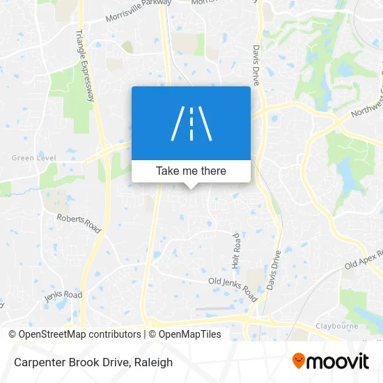 Carpenter Brook Drive map