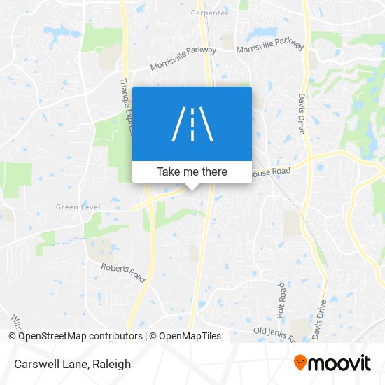 Carswell Lane map