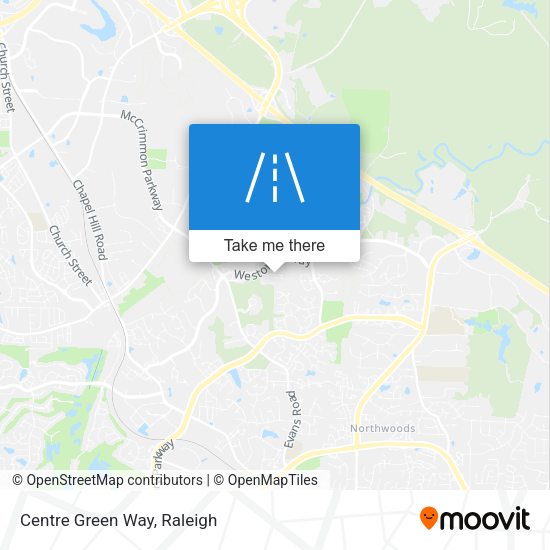 Mapa de Centre Green Way