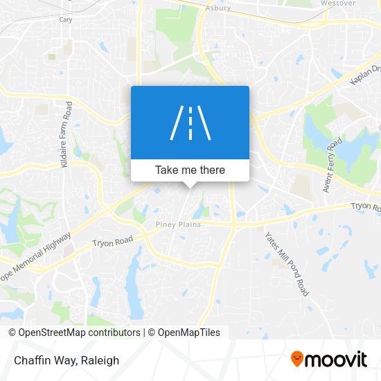 Mapa de Chaffin Way