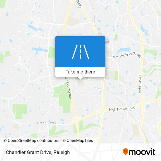 Chandler Grant Drive map