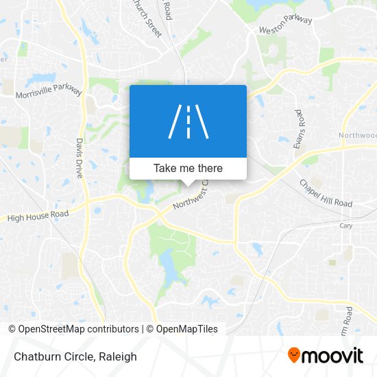 Mapa de Chatburn Circle