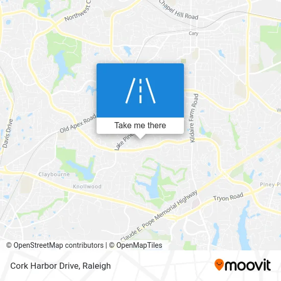 Cork Harbor Drive map