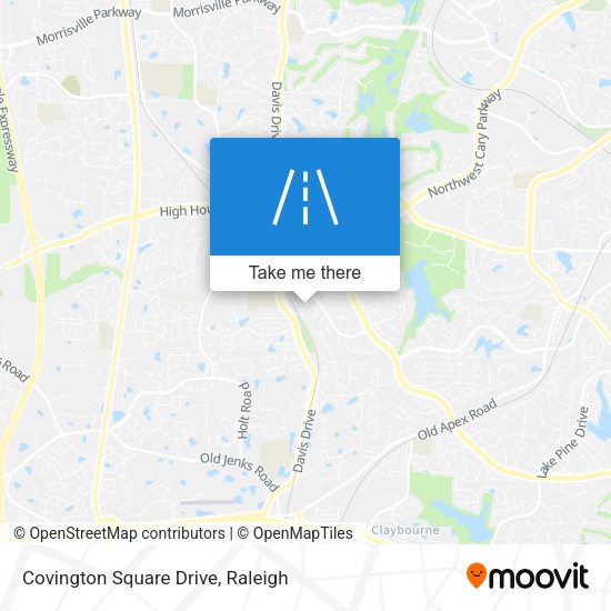 Covington Square Drive map
