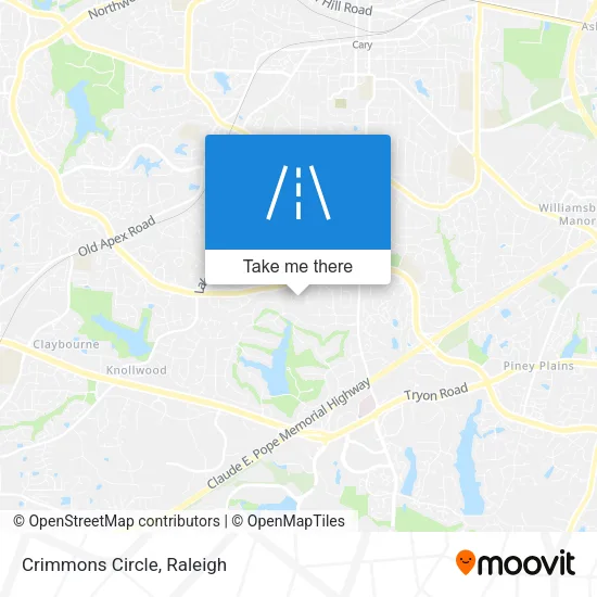 Crimmons Circle map