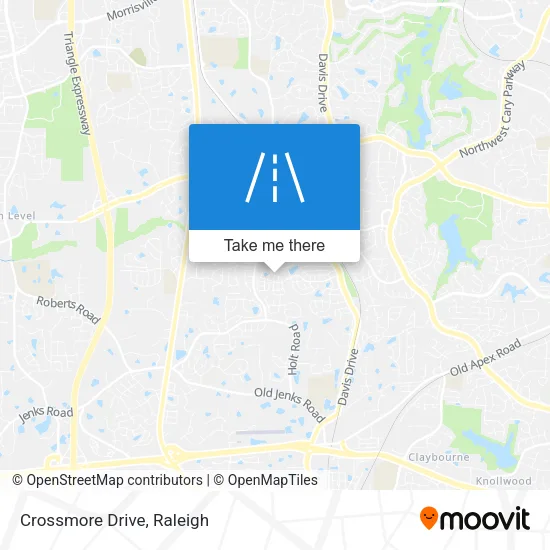 Crossmore Drive map