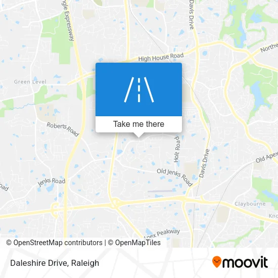 Daleshire Drive map