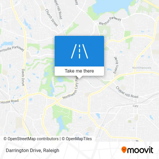 Darrington Drive map