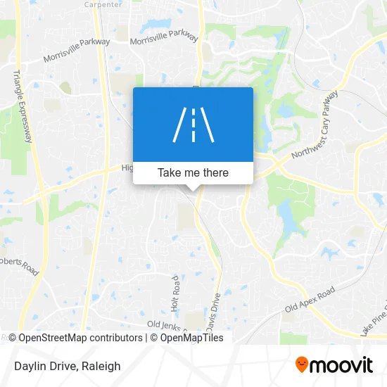 Daylin Drive map