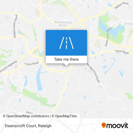 Deanscroft Court map
