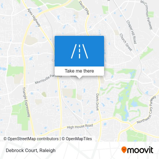 Mapa de Debrock Court