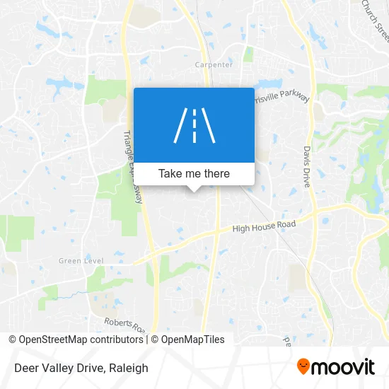 Deer Valley Drive map