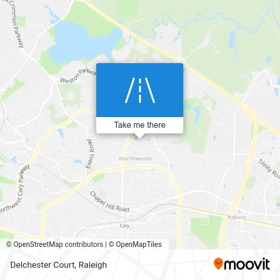 Delchester Court map